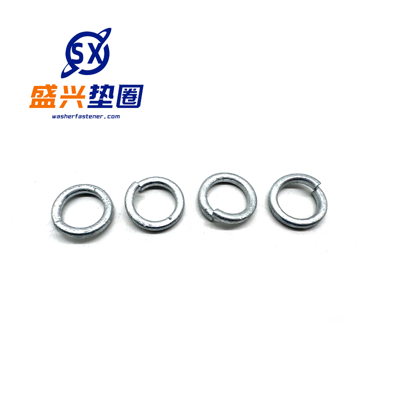 Hot-dip galvanized spring washers