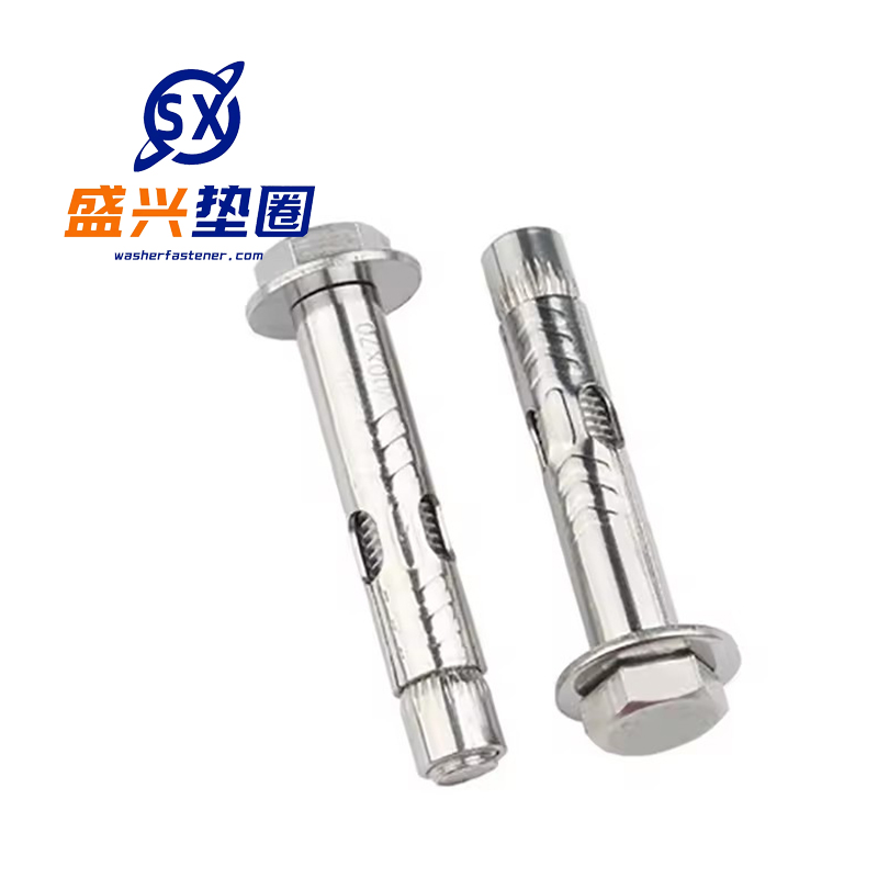 External hexagonal internal expansion screws