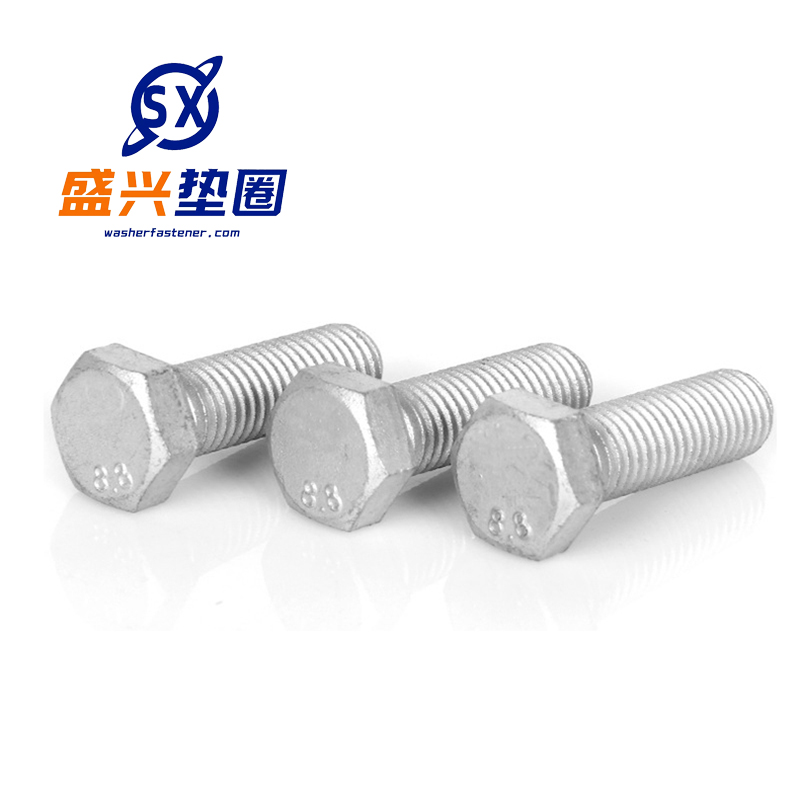 Hot-dip galvanized bolts